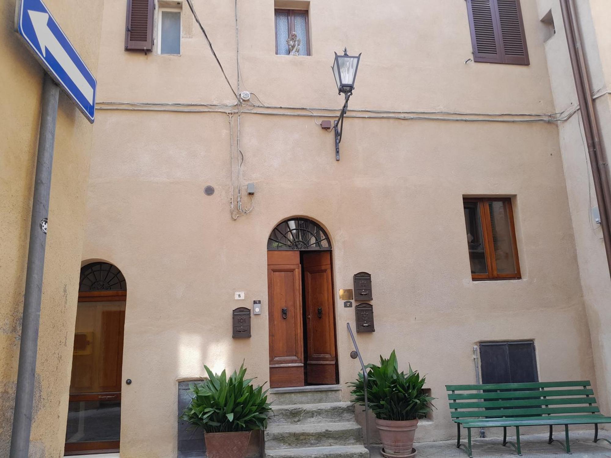 Finestra Dell'Angelo Pienza Exterior foto